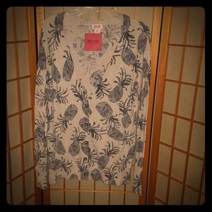 Mossimo Pineapple Cardigan